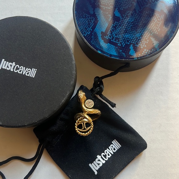 Just Cavalli ring with snake - Picture 1 of 7
